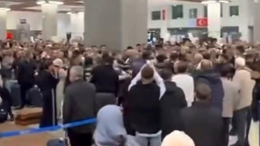 Gaziantep Havalimanı'ndan kavga ve gerginlik