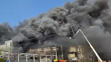 Güney Kore'de fabrika yangını! 10 kişi öldü, 59 kişi yaralandı