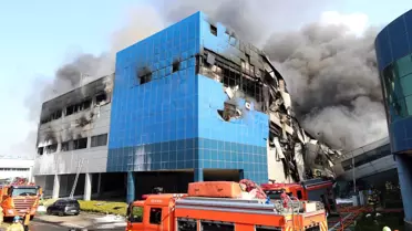 Daejeon'da Fabrika Yangını: 11 Ölü