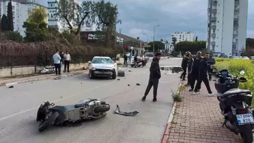 Antalya'da Motokurye Kaza Kurbanı Oldu