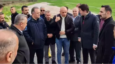 Nusaybin'de selin etkili olduğu bölgelerde inceleme yapıldı