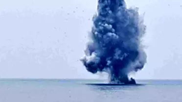 Ünye'de İnsansız Deniz Aracı İmha Edildi