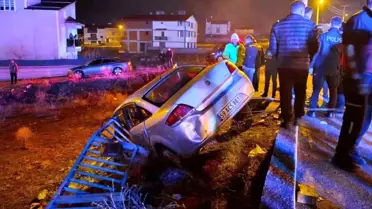 Sivas'ta Trafik Kazası: 1 Ağır Yaralı