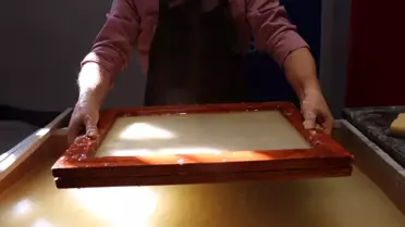 Kayseri'de Geleneksel Kağıt Üretimi