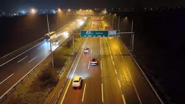 Düzce'de Bayram Dönüşü Trafiği Yoğunlaştı