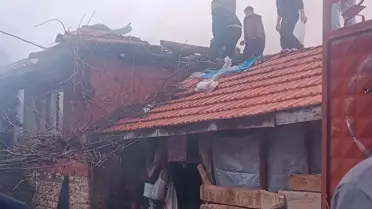 Tavşanlı'da Yangın Paniği