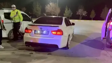 Tokat'ta Trafik Denetiminde Cezalar Kesildi