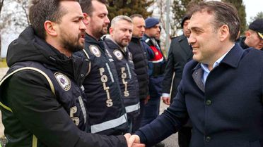 Vali Sözer'den Güvenlik Güçlerine Bayram Ziyareti