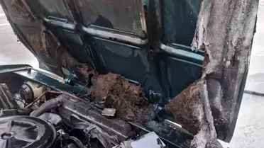 Alanya'da Otomobil Yangını Kontrol Altına Alındı