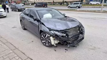 Eskişehir'de Hatalı Dönüş Kazası