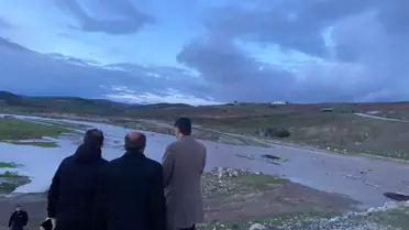 Kilis'te Traktörle Mahsur Kalan Kişi Kurtarıldı