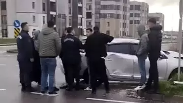 Diyarbakır'da Trafik Kazası İle Tartışma