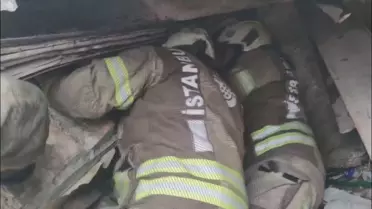 Fatih'te çöken binalarda enkaz altında kalanlar böyle kurtarıldı