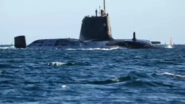 İngiltere'ye ait nükleer denizaltı Umman Denizi'ne ulaştı