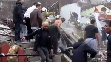 İstanbul Fatih'te iki bina çöktü! 1 kişi hayatını kaybetti