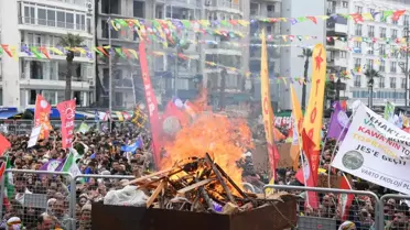 İzmir'de Nevruz Kutlaması