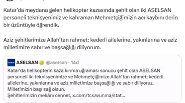 ASELSAN Genel Müdürü Akyol'dan Taziye Mesajı