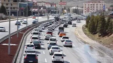 Kırıkkale'de Trafik Yoğunluğu