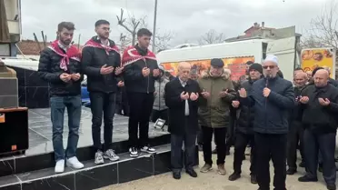 Kınalı kuzular dualarla askere uğurlandı