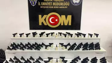 Konya'da Silah Kaçakçılığı Operasyonu