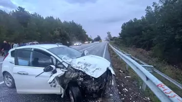 Manavgat'ta Zincirleme Trafik Kazası