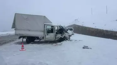 Yüksekova'da Feci Kaza: 1 Ölü, 8 Yaralı