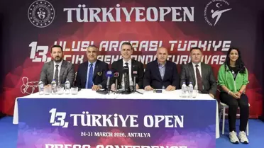 13. Uluslararası Türkiye Açık Taekwondo Turnuvası'nda heyecan yarın başlıyor