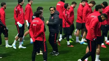 A Milli Takım Romanya Maçı Hazırlıklarını Sürdürüyor