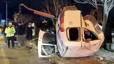 Aksaray'da Trafik Kazası: 2 Ağır Yaralı