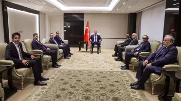 Hakan Fidan, Büyükelçileri Kabul Etti