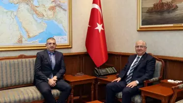 Bakan Güler ve Bayraktar Bir Araya Geldi