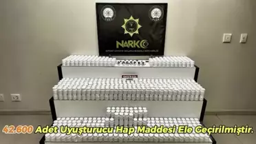 Balıkesir'de 42 Bin Sentetik Ecza Hapı Ele Geçirildi