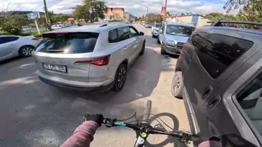 Bisikletli Gence Sıkıştıran Sürücüye 180 Bin Lira Ceza