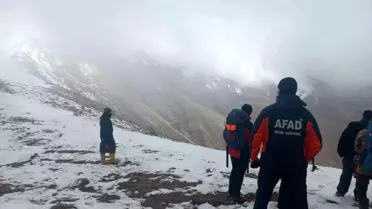 Kaybolan Dağcı için Arama Çalışmaları Devam Ediyor