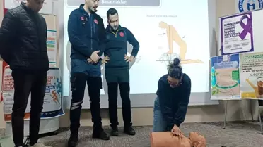 Buharkent'te Sağlık Bilgilendirme Etkinlikleri