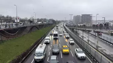 İstanbul'da bayram dönüşü trafik yoğunluğu