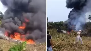 Kolombiya'da askeri uçak düştü: 8 kişi hayatını kaybetti, 73 yaralı