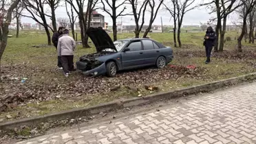 Kapaklı'da Otomobil Kazası: Sürücü Yaralı