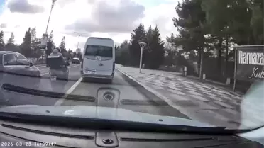 Elazığ'da Tehlikeli Motosiklet Sürüşü