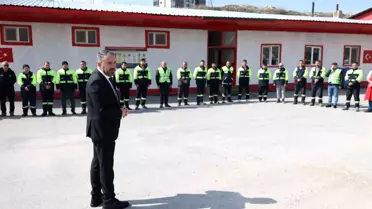 Pursaklar Belediye Başkanı Çetin, personelle bayramlaştı