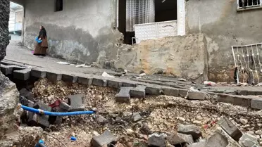 Şanlıurfa'da Sel: Aile Zor Kurtuldu