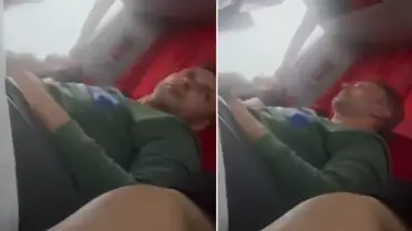 Yolcu otobüsünde mide bulandıran görüntü