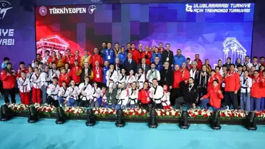 Türkiye Açık Taekwondo Turnuvası Başladı