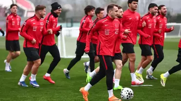 A Milli Takım Romanya Maçına Hazırlanıyor