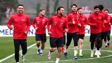 A Milli Takım Romanya Hazırlıklarına Devam Ediyor
