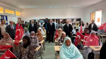 Başkan Altay'ın Moritanya Ziyaretinde Afrikalı Öğrenciden İstiklal Marşı Sürprizi