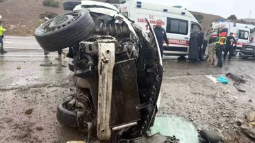 Bingöl'de Bayramda Kazalar: 1 Ölü, 37 Yaralı