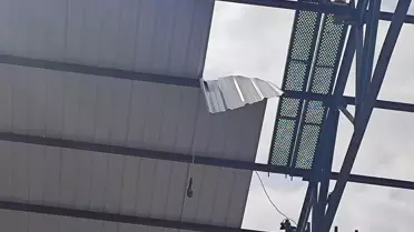 Yüksekten Düşen Usta Hayatını Kaybetti