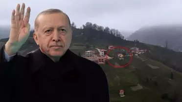 Cumhurbaşkanı Erdoğan’a baba ocağında sürpriz! Görünce mest oldu
