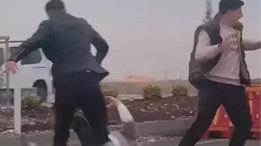 Mardin'de Trafik Kavgası Kamerada